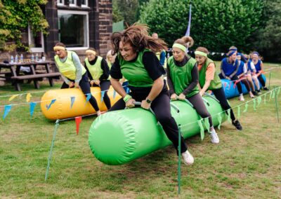 Inflatable games at APE